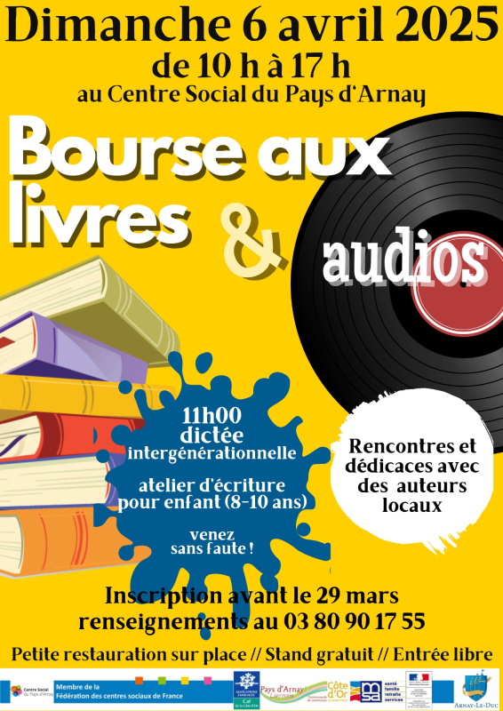 Bourse aux livres et audios