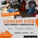 Concert Jazz swing & manouche par "Nouvelle Adresse"