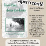 Apéro conté « traces d’hier, chemin pour demain »