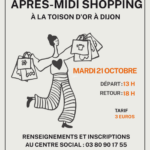 Après-midi shopping