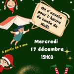 On s'envole pour l'heure du conte... de Noël !