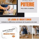 Séance d'essai atelier poterie