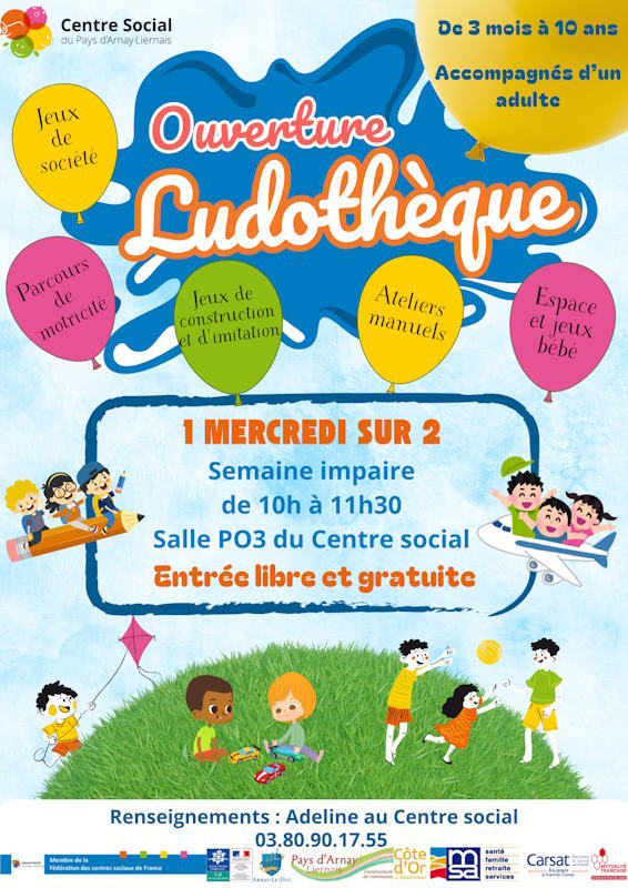 La ludothèque (Arnay)