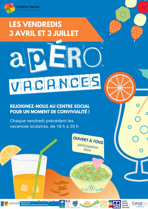 Apéro vacances de Printemps