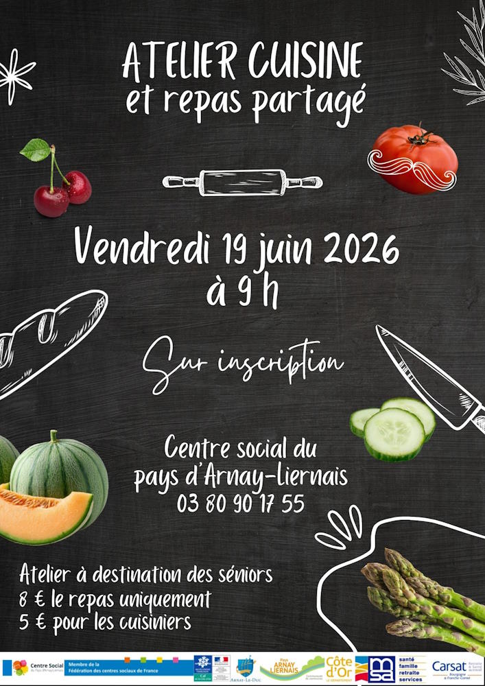 Atelier cuisine (séniors)