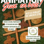 Animation "jeux en bois"