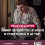FESTISOL : présentation "la mobilité des plus de 60 ans"