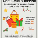 Après-midi shopping (pour préparer les fêtes)